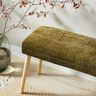 Stoppningstyg Chenille Enfärgat – oliv,  thumbnail number 5