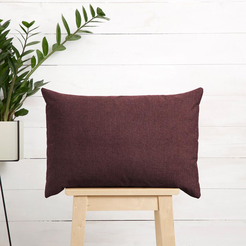 Stoppningstyg chenille-tyg – merlot,  image number 5