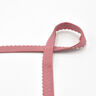 Elastisk kantband spets [20 mm] – gammalt rosa,  thumbnail number 1