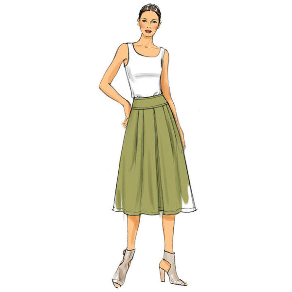 Kjol, Vogue 9090 | 34 - 50, image number 3