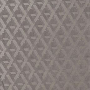 Fodertyg Jacquard geometriska former – grått, 