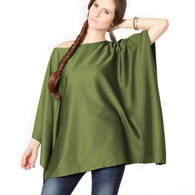 Mikrofiber Satin – pinjegrön,  image number 7