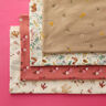 Muslin/Dubbel-krinkelväv Små blommor – koppar,  thumbnail number 5