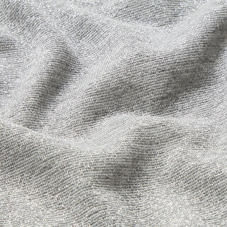 glitterjersey melange – silver, 