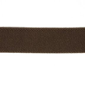 Gummiband Basic - mörkbrun, 