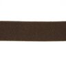 Gummiband Basic - mörkbrun,  thumbnail number 1