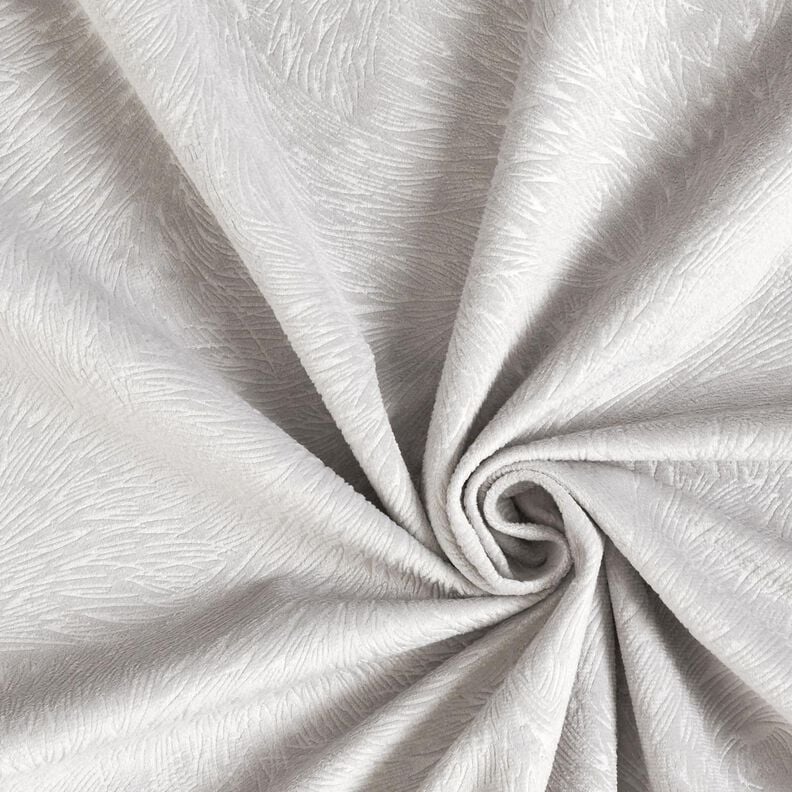 Dekorationssammet abstrakta grenar – silvergrå,  image number 3