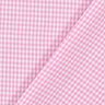 Bomullstyg Vichy rutig 0,2 cm – rosa/vit,  thumbnail number 3