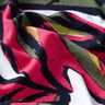 Viskosjersey Stora blad – intensiv rosa/nattblå,  thumbnail number 2