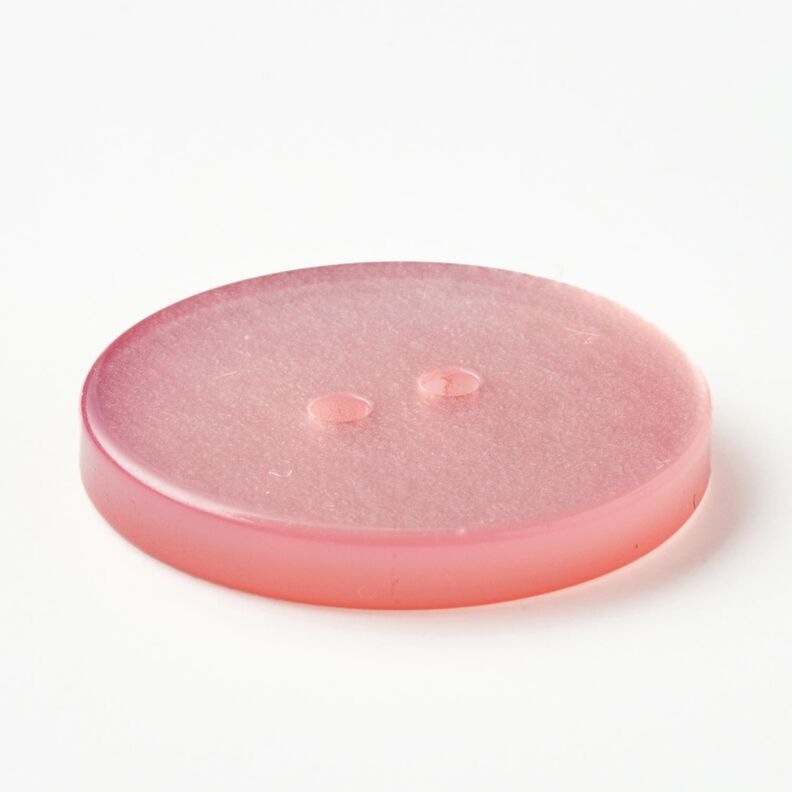 2-hålsknapp blank [Ø 25 mm] – rosa,  image number 3