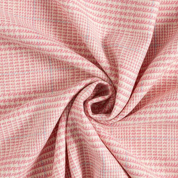 Ulltyg Glencheck – rosa, image number 5