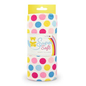 Plysch SHORTY - Hula Dots [1 m x 0,75 m | lugg: 1,5 mm] | Kullaloo, 