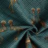 Jacquard Gobeläng Påfågel – petrol,  thumbnail number 3