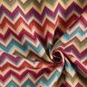 Dekorationstyg Gobeläng Chevron – ljusbeige/kaminrött,  thumbnail number 3