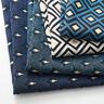 Dekorationstyg Jacquard Artdecoromber – yllevit/guld,  thumbnail number 5