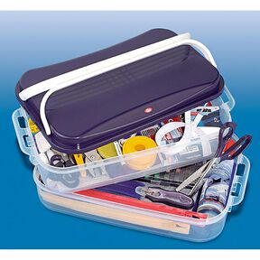 Click Box Jumbo basmodell [ Mått: 40 x 26,5 x 17,5 cm ] | Prym – lila, 