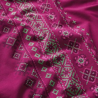GOTS Jersey EVERMORE Stitches | Hamburger Liebe - Albstoffe – bär, 