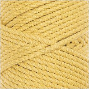 Creative Cotton Cord Skinny Makramégarn [3mm] | Rico Design – senap, 