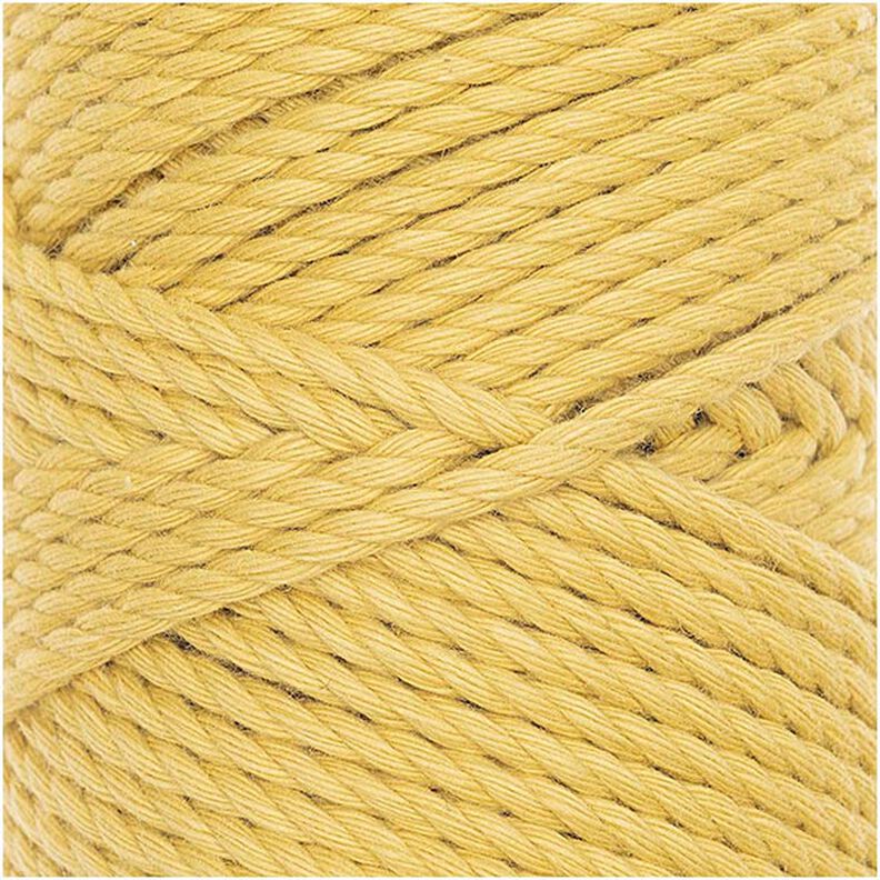 Creative Cotton Cord Skinny Makramégarn [3mm] | Rico Design – senap,  image number 2