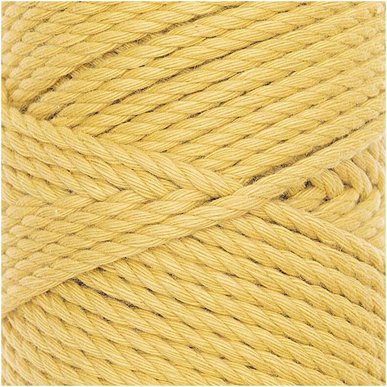 Creative Cotton Cord Skinny Makramégarn [3mm] | Rico Design – senap,  image number 2
