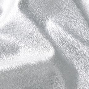 Stretch Konstläder Metallisk – silvergrå, 