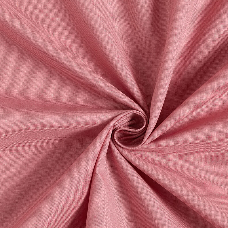 Bomullstyg Kretong Enfärgat – mörk gammelrosa,  image number 1
