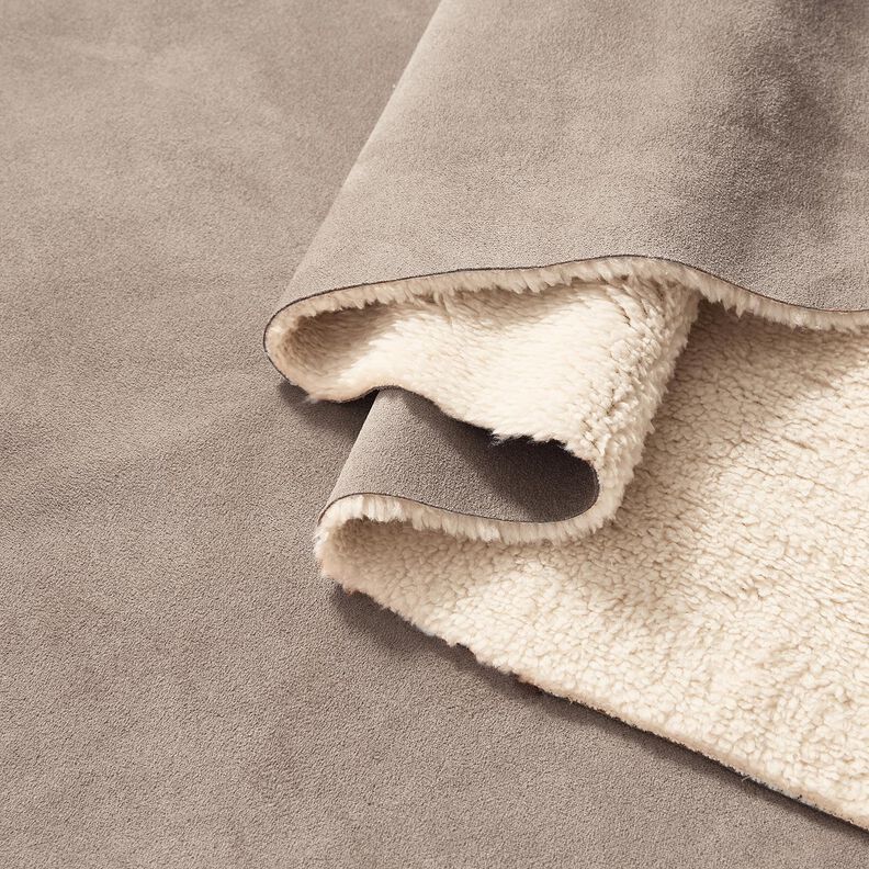 velour med sherpafoder på baksidan – anemon, image number 2