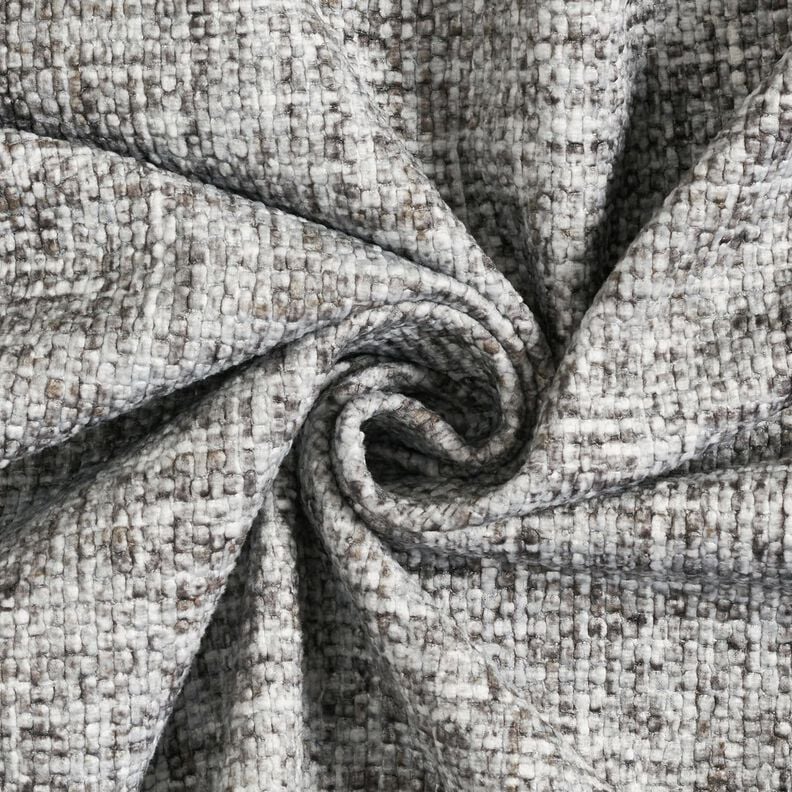 Stoppningstyg präglad velour – grå,  image number 3