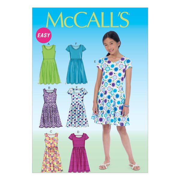 Flickkläder, McCalls 7079 | 128 - 152 | 140 - 158, image number 1