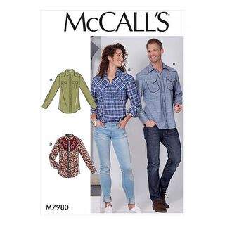 Skjorta, McCall‘s 7980 | 34-42, 