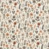 Muslin/Dubbel-krinkelväv höstblommor – yllevit,  thumbnail number 1