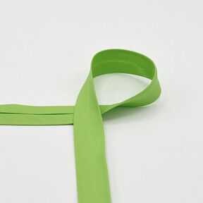Skråband i bomull Poplin [20 mm] – äppelgrönt, 