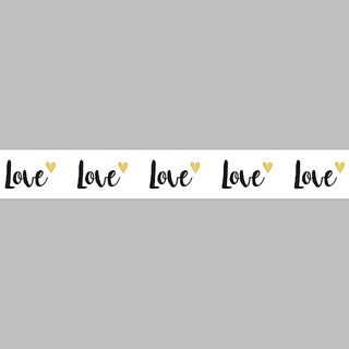 Tejp Love | Rayher – vit, 