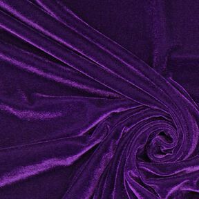 Stretchsammet lila, 
