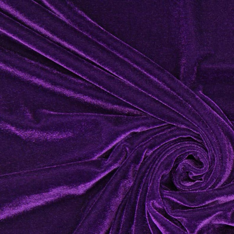 Stretchsammet lila,  image number 1