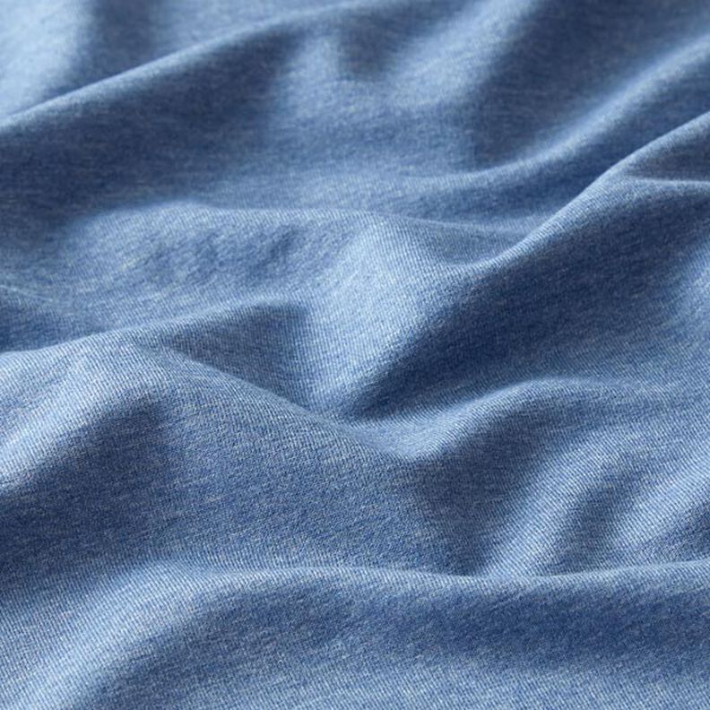 Fin, fransk frotté Melange – jeansblå/grått,  image number 2