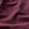GOTS Bomullsjersey | Tula – aubergine,  thumbnail number 2