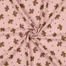 GOTS Muslin/Dubbel-krinkelväv Fåglar och hjärtan | Poppy Fabrics – gammalt rosa,  thumbnail number 4