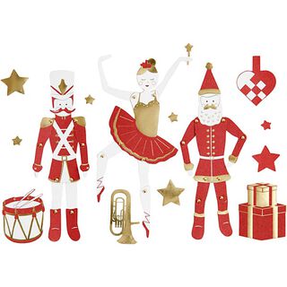 Rörliga figurer, set [ 8 styck ], 