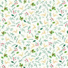Bomullstyg Poplin Rådjur och grenar – yllevit/guld,  thumbnail number 1