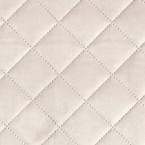 Stoppningstyg Sammet Quiltat tyg – beige, 