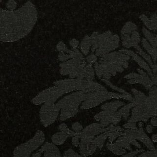 Dekorationstyg Jacquard Damasco 280 cm – svart, 