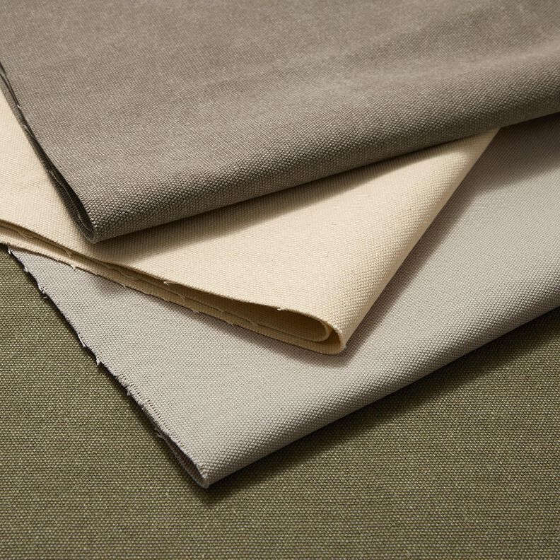 Dekorationstyg Canvas vaxad – mullvad, image number 4