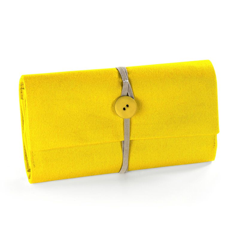 Filt 90 cm / 1 mm tjockt – solgult, image number 4