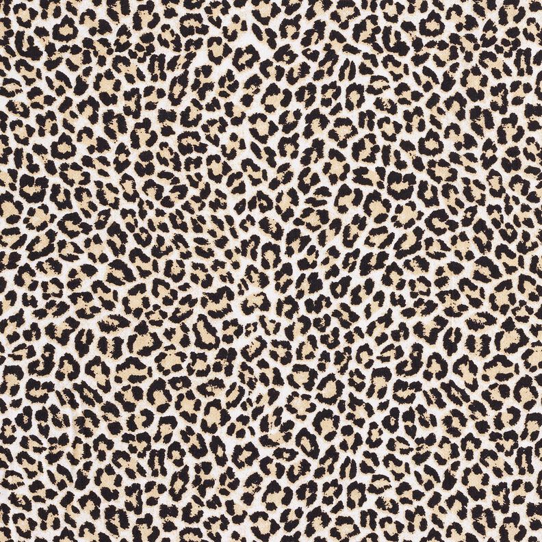 Viskosmix med leopardtryck – beige,  image number 1