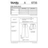Byxa, Burda 6735,  thumbnail number 5