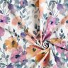 GOTS Bomullsjersey akvarell blomsteräng Digitaltryck – elfenbensvit,  thumbnail number 3