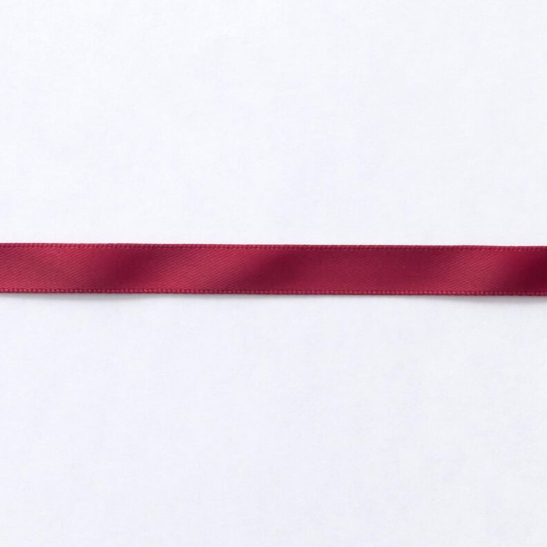 Satinband [9 mm] – bordeauxrött,  image number 1