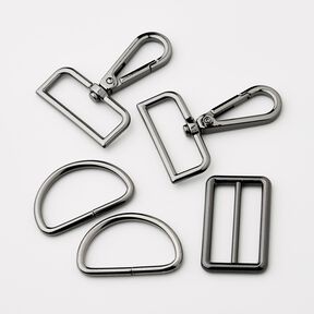 V&auml;skor Tillbeh&ouml;r Set [ 5-delar | 38 mm] &ndash; antracit, 