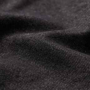 Stretch denim bomullsmix medium – svart, 